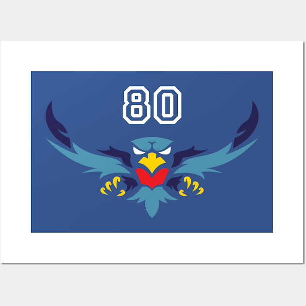 Thunderbirds Team Shirt 80 Wall Art by DaleMettam